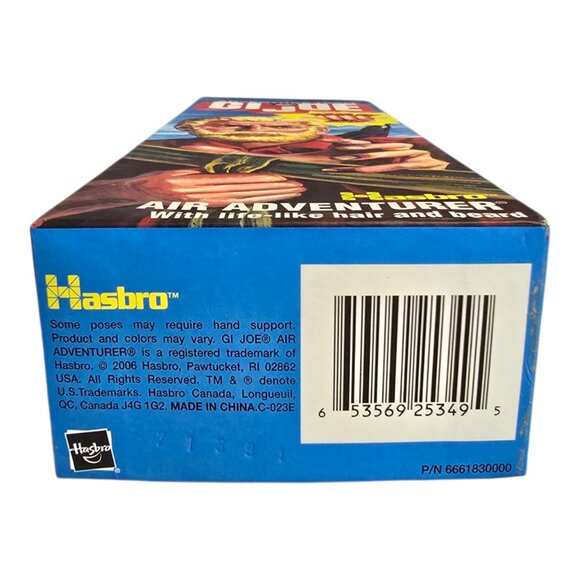 2006 GI Joe Adventure Team Action Figure Air Adventurer Kung-Fu Grip 12" NRFB! - Picture 11 of 11